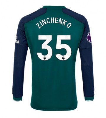 Arsenal Oleksandr Zinchenko #35 Tredje Tröja 2023-24 Långärmad